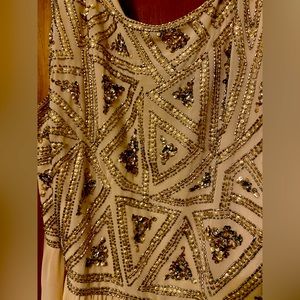 Sequined floor length prom or formal dress, 18